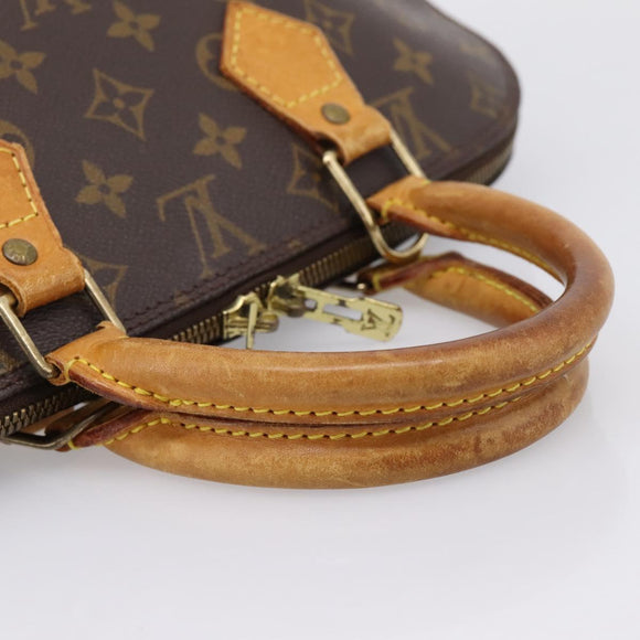 LOUIS VUITTON Monogram Alma Hand Bag M51130 LV Auth ka5896