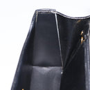 Christian Dior Shoulder Bag Leather Black Gold Auth ka5898-17
