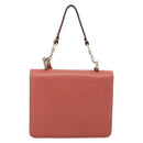 VALENTINO Hand Bag Leather 2way Pink Gold Auth ka5900A-2