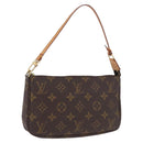 LOUIS VUITTON Monogram Pochette Accessoires Pouch M51980 LV Auth ka5901A-1