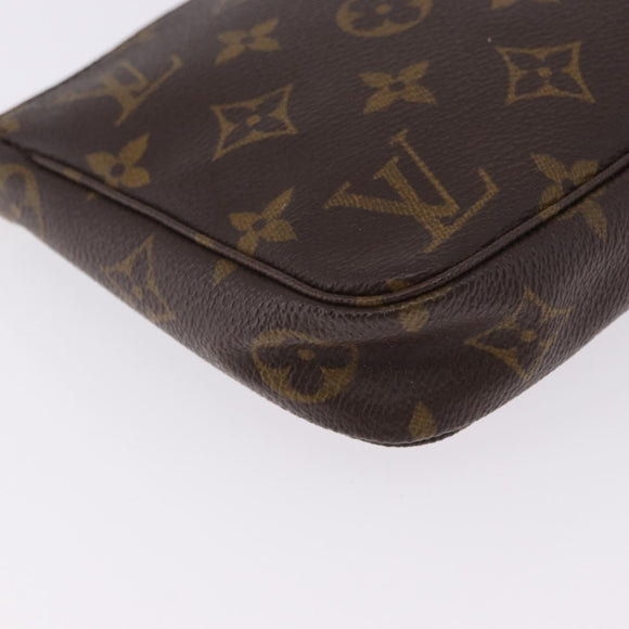 LOUIS VUITTON Monogram Pochette Accessoires Pouch M51980 LV Auth ka5901A