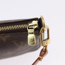 LOUIS VUITTON Monogram Pochette Accessoires Pouch M51980 LV Auth ka5901A-10