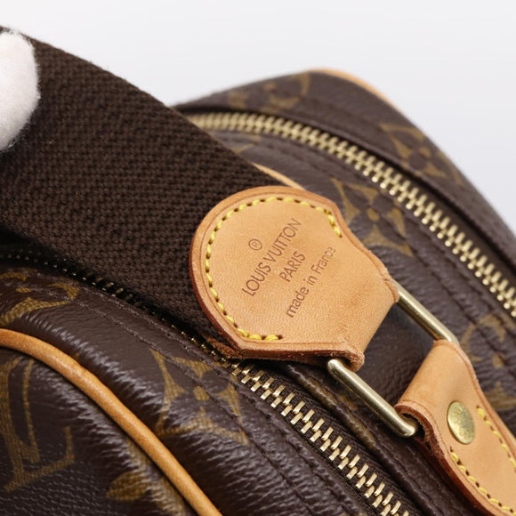 LOUIS VUITTON Monogram Reporter PM Shoulder Bag M45254 LV Auth ka5902A