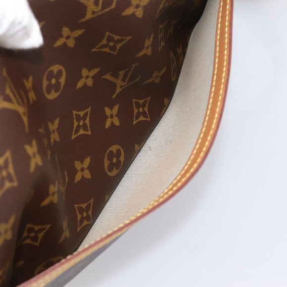 LOUIS VUITTON Monogram Reporter PM Shoulder Bag M45254 LV Auth ka5902A