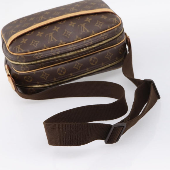 LOUIS VUITTON Monogram Reporter PM Shoulder Bag M45254 LV Auth ka5902A
