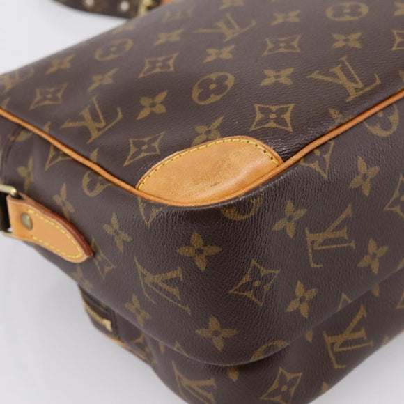 LOUIS VUITTON Monogram Nile Shoulder Bag M45244 LV Auth ka5903A