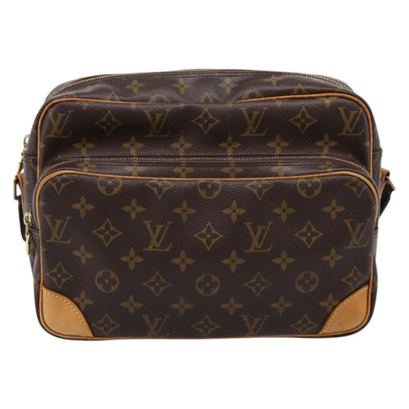 LOUIS VUITTON Monogram Nile Shoulder Bag M45244 LV Auth ka5903A