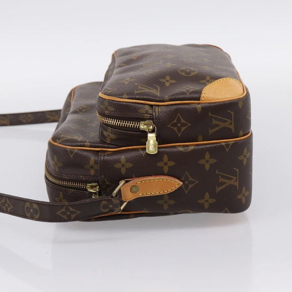 LOUIS VUITTON Monogram Nile Shoulder Bag M45244 LV Auth ka5903A