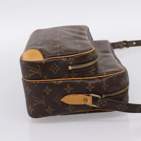 LOUIS VUITTON Monogram Nile Shoulder Bag M45244 LV Auth ka5903A