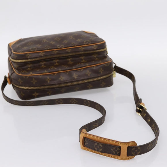 LOUIS VUITTON Monogram Nile Shoulder Bag M45244 LV Auth ka5903A