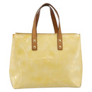 LOUIS VUITTON Monogram Vernis Reade PM Hand Bag Gris M91145 LV Auth ka5904-13
