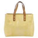 LOUIS VUITTON Monogram Vernis Reade PM Hand Bag Gris M91145 LV Auth ka5904-2