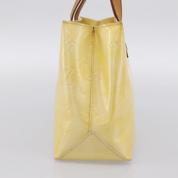 LOUIS VUITTON Monogram Vernis Reade PM Hand Bag Gris M91145 LV Auth ka5904