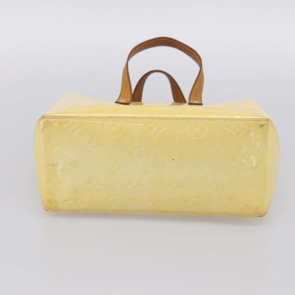 LOUIS VUITTON Monogram Vernis Reade PM Hand Bag Gris M91145 LV Auth ka5904