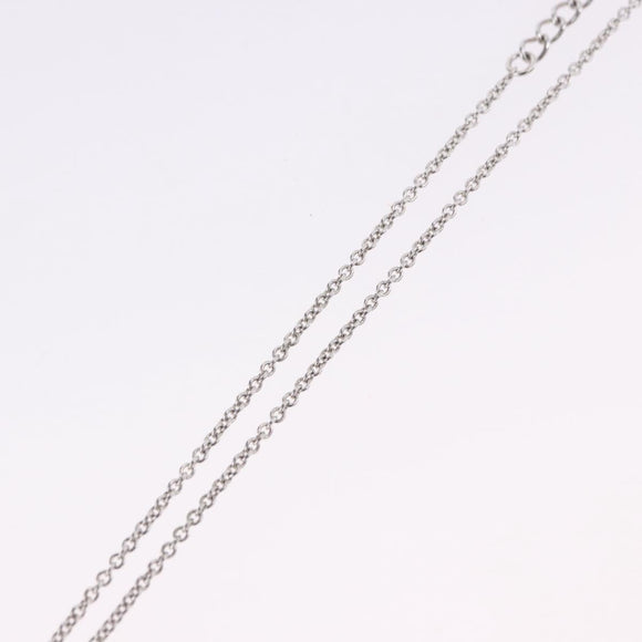 Christian Dior Necklace metal Silver Auth ka5906
