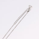 Christian Dior Necklace metal Silver Auth ka5906-11