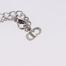 Christian Dior Necklace metal Silver Auth ka5906-12