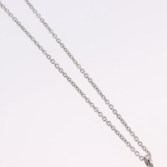 Christian Dior Necklace metal Silver Auth ka5906