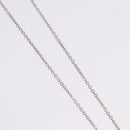 Christian Dior Necklace metal Silver Auth ka5906-5