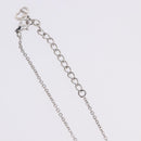 Christian Dior Necklace metal Silver Auth ka5906-6