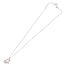 Christian Dior Necklace metal Silver Auth ka5906-7