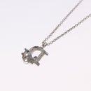 Christian Dior Necklace metal Silver Auth ka5906-8