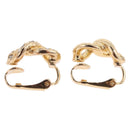 Christian Dior Earring metal Gold Auth ka5907-8