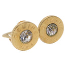 CELINE Earring metal Gold Auth ka5908-1