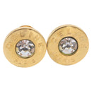 CELINE Earring metal Gold Auth ka5908-2