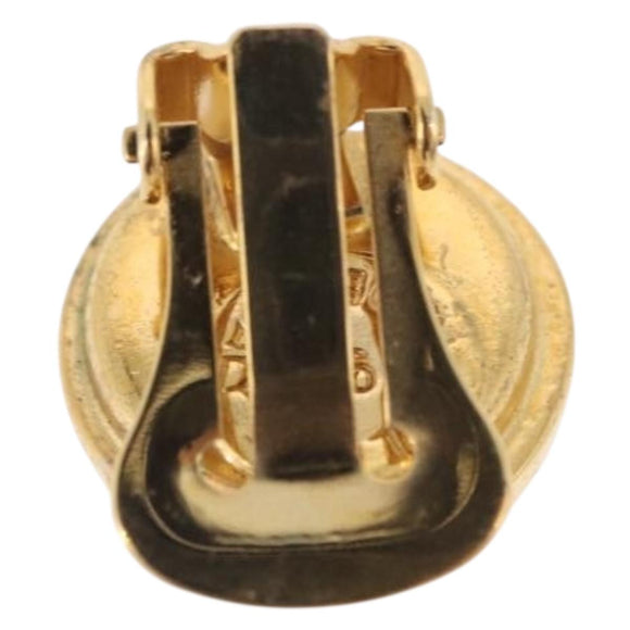 CELINE Earring metal Gold Auth ka5908