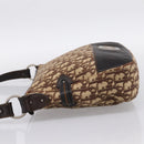 Christian Dior Trotter Canvas Shoulder Bag Beige Auth ka5911A-4