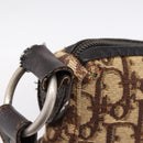 Christian Dior Trotter Canvas Shoulder Bag Beige Auth ka5911A-7