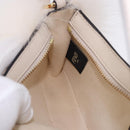FENDI Hand Bag fur White Gold Auth ka5913SAM-20