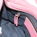 BALENCIAGA Classic Mini City Hand Bag Leather 2way Pink 300295 Auth ka5914V-21