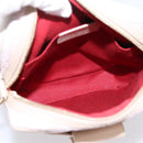 Salvatore Ferragamo Gancini Shoulder Bag Leather Pink Gold Auth ka5915A-11