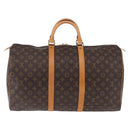 LOUIS VUITTON Monogram Keepall 50 Boston Bag M41426 LV Auth ka5916A-2