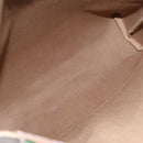 GUCCI GG Supreme Web Sherry Line Tote Bag PVC Beige Gold 39 02 003 Auth ka5917-11