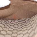 GUCCI GG Supreme Web Sherry Line Tote Bag PVC Beige Gold 39 02 003 Auth ka5917-22