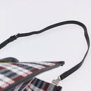 GUCCI Tote Bag Canvas 2way Multicolor Silver 659980 Auth ka5919V-10