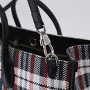GUCCI Tote Bag Canvas 2way Multicolor Silver 659980 Auth ka5919V-16