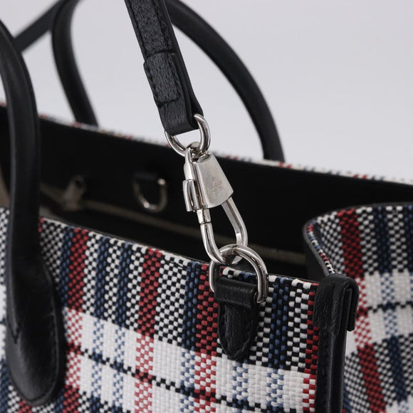 GUCCI Tote Bag Canvas 2way Multicolor Silver 659980 Auth ka5919V