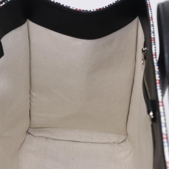 GUCCI Tote Bag Canvas 2way Multicolor Silver 659980 Auth ka5919V