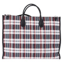 GUCCI Tote Bag Canvas 2way Multicolor Silver 659980 Auth ka5919V-3