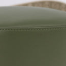 LOEWE Luna Small Shoulder Bag Leather Green Gold Auth ka5922M-6