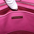 Miu Miu Matelasse Hand Bag Leather 2way Pink Gold Auth ka5923A-22