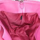 Miu Miu Matelasse Hand Bag Leather 2way Pink Gold Auth ka5923A-24