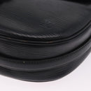 LOUIS VUITTON Epi Jeune Fille MM Shoulder Bag Black M52152 LV Auth ka5925-15
