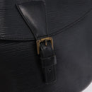 LOUIS VUITTON Epi Jeune Fille MM Shoulder Bag Black M52152 LV Auth ka5925-18