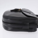 LOUIS VUITTON Epi Jeune Fille MM Shoulder Bag Black M52152 LV Auth ka5925-3
