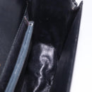 GUCCI Shoulder Bag Leather Black Gold Auth ka5927A-19